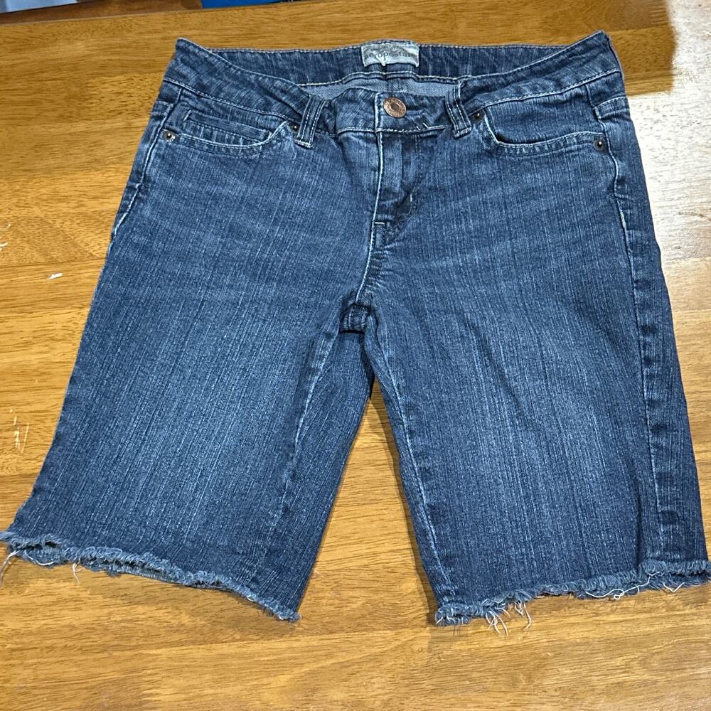 Aeropostale Bermuda length cut-off shorts